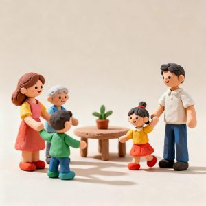 A család együtt töltött idője